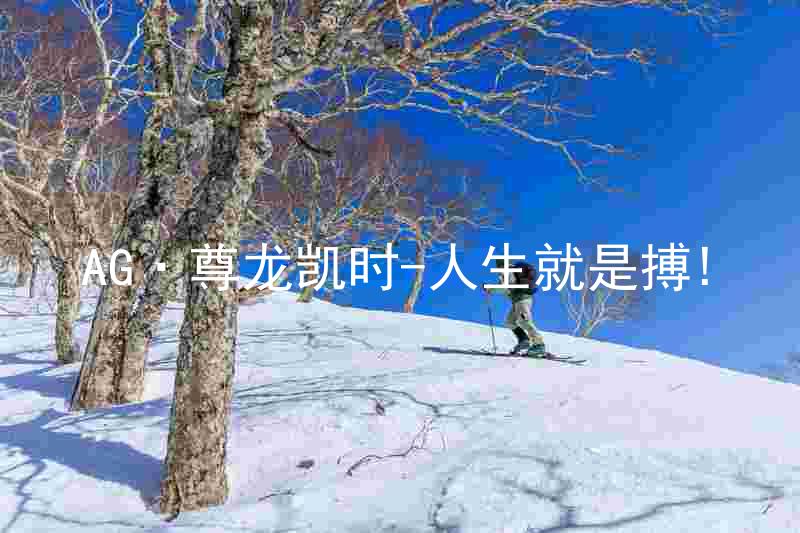 AG·尊龙凯时-人生就是搏!